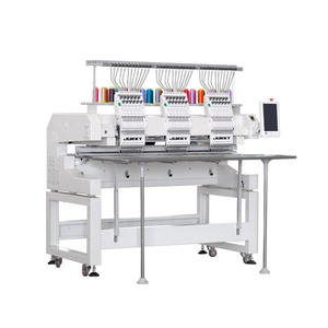 Máquina de Bordar Computarizada Industrial DAHAO de 3 Cabezas y 12 Agujas con 1 Año de Garantía, Nueva - Product Image 1