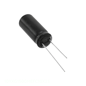 Condensateur traversant à aluminosilicate 1500 µF 20% 10V RADIAL 10YXG1500MEFC10X23 – Distributeur agréé - Product Image 1