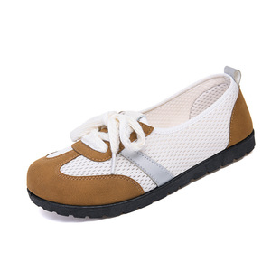 Zapatillas Deportivas Retro de Mujer para Primavera/Verano, de Malla Textil Sólida, Cómodas, Versátiles, para Entrenamiento, en Oferta - Product Image 5