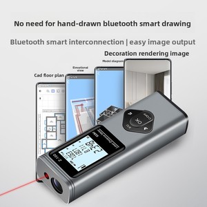 Télémètre infrarouge Zhenbing modèle MX - Tous modèles - Instrument de mesure de pièce CAD - Règle laser trois-en-un - Vente en gros - Product Image 2