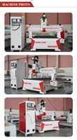 Routeur CNC A4-Pro ATC CE Syntec 60WE Schneider 9KW pour le bois, directement de l'usine