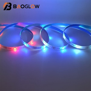 ไฟแถบ COB อัจฉริยะ IP67 5V 18LED 10 มม. PCB ควบคุมสีได้ด้วยรีโมท สำหรับตกแต่งคริสต์มาส ปีใหม่ บ้าน สวน - Product Image 4
