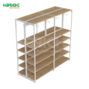 Scaffalature gondola in metallo per impieghi gravosi, scaffali personalizzati per supermercati in vendita - Product Image 6