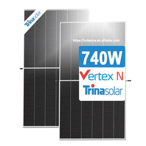แผงโซลาร์เซลล์ Trina TSM-NEG21C.20 715-740W แผงโซลาร์เซลล์ Trina 715 720 725 730 735 740 วัตต์ รุ่น Trina Vertex N Topcon แบบสองหน้า กระจกสองชั้น - Product Image 2