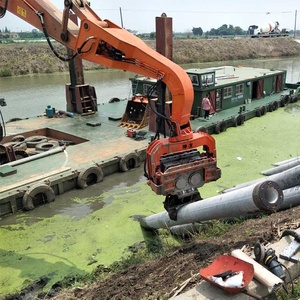 KN350 Excavator Mounted <strong>Vibratory</strong> Hammers Hydraulic Vibro Pile Hammer <strong>Vibratory</strong> Hammer Pile Driver - Product Image 6