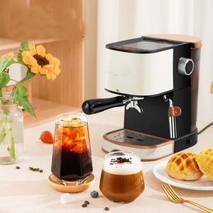 Machine à café expresso italienne automatique professionnelle, cafetières pour la maison - Product Image 2