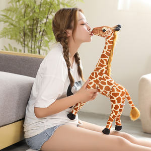 Juguete de Peluche de Jirafa Promocional Personalizado, Últimos Diseños, Jirafa de Peluche con <span class=keywords><strong>Ojos</strong></span> Grandes - Product Image 3