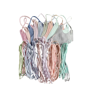 Gran oferta Stock suministro 2,5mm/3mm/4mm/5mm banda elástica colorida/cordón Earloop - Product Image 4