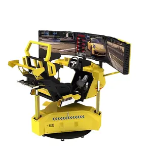 Fábrica 4d cine máquina de juego de conducción Parque de Atracciones Arcade Simulador de coches de carreras Simulador de Conducción de coches de carreras