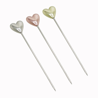 Coeur-Forme En Acier Inoxydable 304 Cocktail Picks Nouvelles Décorations De Bar En Métal Durable Déesse Inspiré Café Matini Parties Usage Domestique