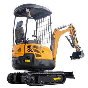 Mini-pelleuse sur chenilles de 1000 kg avec moteur et pompe, garantie 1 an - Haute puissance de terrassement, en vente en gros - Product Image 4