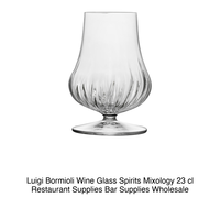 Vaso para Bebidas Espirituosas Mixología 23 cl H 11 cm Ø 7.7 cm Luigi Bormioli