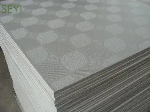 Lower Price Pvc Gypsum Plaster Board In China Gypsum False Ceiling Tile