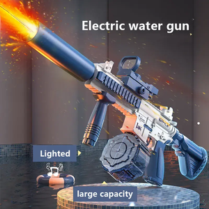 Pistolet à eau en plastique électronique pour enfants avec capuchon de tir automatique jouets de plage et de <span class=keywords><strong>piscine</strong></span> en plein air - Product Image 2
