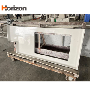 <span class=keywords><strong>Horizon</strong></span> 2025 – Dalle de quartz artificiel en pierre de silice <span class=keywords><strong>0</strong></span> % pour comptoirs et plans de toilette – Quartz Calacatta Blanc - Product Image 6