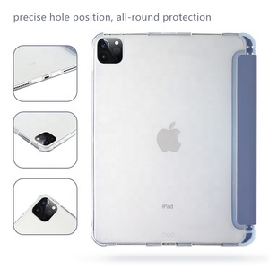 Étui en cuir PU pour <span class=keywords><strong>iPad</strong></span> 10.2, 7e <span class=keywords><strong>génération</strong></span>, <span class=keywords><strong>coque</strong></span> intelligente, protection antichoc, matériel TPU - Product Image 6