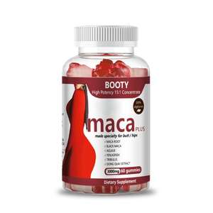 Gummies OEM de Haute Qualité aux Extraits de Plantes pour un Fessier Naturellement Augmenté, Ferme et Galbé au Maca - Product Image 1