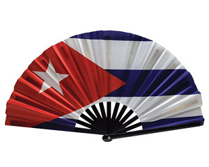 Tùy chỉnh in ấn Cộng Hòa Dominica cờ tre Clack fan hâm mộ tay Fan - Product Image 3