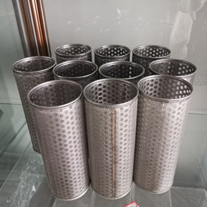 อุตสาหกรรมที่ใช้สแตนเลส304 316ตาข่ายท่อตาข่ายพรุนตะกร้าสำหรับการกรอง - Product Image 4