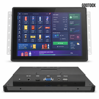Monitor de pantalla táctil capacitiva de 7/10.1/13.3/15.6/21.5 pulgadas, HMI integrado con USB, sistema de respuesta para estudiantes en el aula.