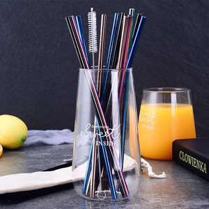 Set di Cannucce Igieniche in Acciaio Inox 304 Riutilizzabili Facili da Igienizzare Ecologiche Certificate CE per Eventi di Catering - Product Image 6