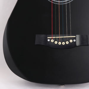 Instruments de musique à cordes personnalisés OEM, anti-craquelé, ensemble de démarreur pour enfants, bon marché, 38 pouces, pack de guitare acoustique - Product Image 3