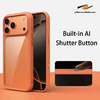 Bouclier pare-chocs Protection Transparent mat peau sentiment étui pour iPhone 17 Air 17 Pro Max Anti-goutte givré antichoc couvre