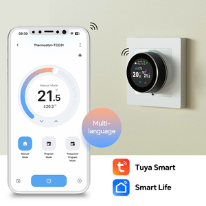 Chaudière à gaz intelligente avec <span class=keywords><strong>thermostat</strong></span> programmable 7 jours/7, connectivité Wi-Fi et connexion par câble à contact sec - Product Image 4