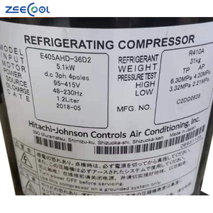 Новый 5HP R410A инверторный спиральный компрессор для <span class=keywords><strong>Hitachi</strong></span> кондиционера холодильного E500HHD-36A2 E405AHD-36D2 - Product Image 2