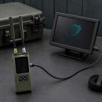 Détecteur de drones portable à bande ultra large 100 MHz-8 GHz, spectre complet OFDM, détection DJI Autel FPV UAV 1 km