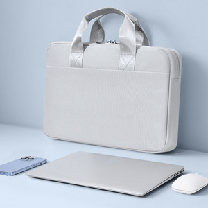 Sac à main pour ordinateur <span class=keywords><strong>portable</strong></span> 16 <span class=keywords><strong>17</strong></span> <span class=keywords><strong>pouces</strong></span>, grande capacité, étanche, respirant, compatible avec MacBook/<span class=keywords><strong>HP</strong></span>/LG/Dell - Product Image 1