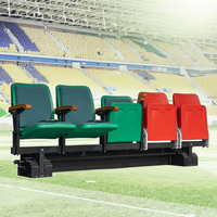 Vente en gros de sièges de cinéma église auditorium stade pliant en plastique Fauteuil en PRF