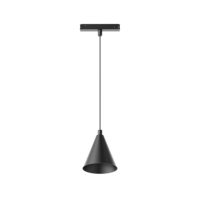 Système de rail pour éclairage sur rail HuiHeng 48V, éclairage sur rail magnétique linéaire encastré, suspendu au plafond, dimmable, LED