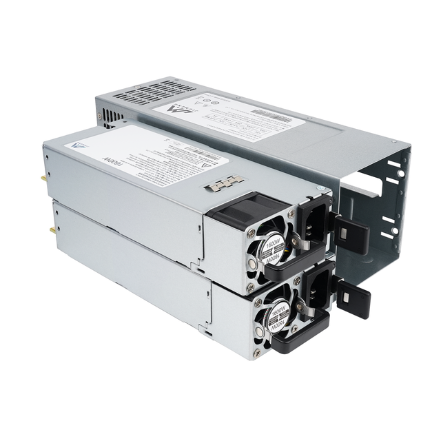 New OEM ODM Redundant Dual Power Supply 1600W 80 PLUS Platinum Certified White Server 12V Power Supply