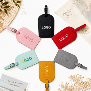 Etiquetas de Equipaje de PU con Diseño Personalizado <span class=keywords><strong>para</strong></span> Regalos de Boda, Etiquetas de Maleta con Logotipo Personalizado <span class=keywords><strong>para</strong></span> Invitados de Boda, Recuerdo de Matrimonio - Product Image 1