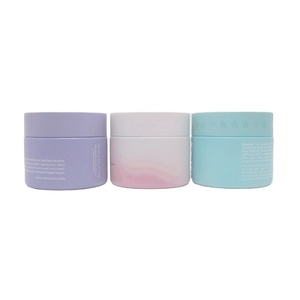 Customized 20g 30g 50g 100g Skincare <b>Container</b> Ceramic <b>Glass</b> Jars Eye Cream <b>Glass</b> Cosmetic Jars with <b>Glass</b> Lid - Product Image 4