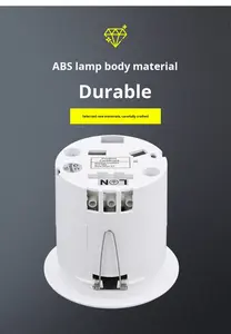 Iluminación LED Empotrada Oculta para <span class=keywords><strong>Escaleras</strong></span> de <span class=keywords><strong>Emergencia</strong></span> en Pasillos Comerciales - Product Image 5