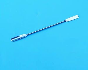 Espátula y Cuchara Semi-redonda de Acero Inoxidable de 180 mm, Pulida, en Forma de U, de HAIJU LAB - Product Image 6