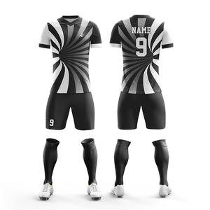 Últimos estilos, uniformes de fútbol por sublimación, diseño libre, material reciclado, ropa de fútbol para hombres - Product Image 6