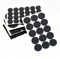 Patins de protection silencieux pour pieds de meubles, chaises et tabourets, anti-bruit, antidérapants, anti-collision, résistants à l'usure