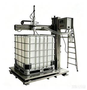 Máquina de Llenado y Pesaje IBC Semiautomática de un Solo Cabezal, Lanza de Llenado de Altura Ajustable, Llenado por Encima y por Debajo del Nivel de Líquido - Product Image 4