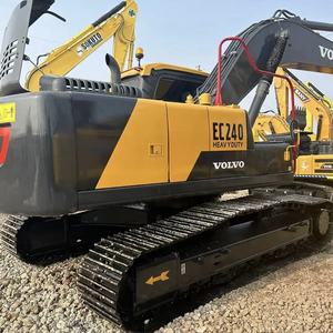 Excavatrice Volvo EC240 de 24.5 tonnes d'occasion de haute qualité modèle 2022 avec pompe de boîte de vitesses moteur à vendre - Product Image 6