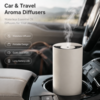 Diffuseur d'arômes portable sans eau pour extérieur, rechargeable USB, parfum d'ambiance pour voiture, vente en gros directe usine