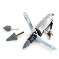 Kit d'outils de réparation de pneus de voiture pneumatiques 16 pièces meuleuse d'angle à matrice pneumatique pour le meulage et le ponçage d'outils de véhicule