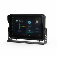 E-LINK ET505M Écran tactile robuste étanche de 10 pouces 24V pour véhicule, Full HD, ADAS, DMS, BSD, GPS interne, 5 canaux