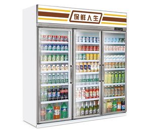 Refrigerador Comercial Lintee <span class=keywords><strong>Pepsi</strong></span> Drink con Puertas de Vidrio Doble Antivaho, Congelador, Equipo de Refrigeración - Product Image 5