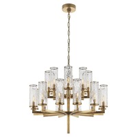 Lustre moderne en verre sphérique pour salon, lustre de luxe moderne, villa, escalier, hall d'hôtel, lustre duplex