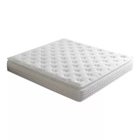 Matelas Grand Lit de Haute Qualité, Vente en Gros Usine, Design Moderne, Ressorts Comprimés, Meuble de Maison Pas Cher pour Chambre à Coucher