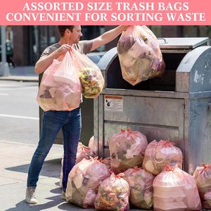 Bolsas de Basura Desechables Tipo Camiseta, Bolsas Resistentes para Supermercados y Comercios - Product Image 6