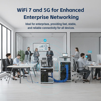 Antenne à gain élevé de routeur WiFi de carte SIM 5G de qualité commerciale 4x4 MIMO pour l'utilisation d'usine de centre commercial